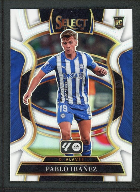 2025-26 Pablo Ibanez 14/20 Panini Select La Liga Terrace White Rookie RC #74