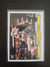 2012 Topps Heritage WWE Ringside action Stone Cold Stunner #3