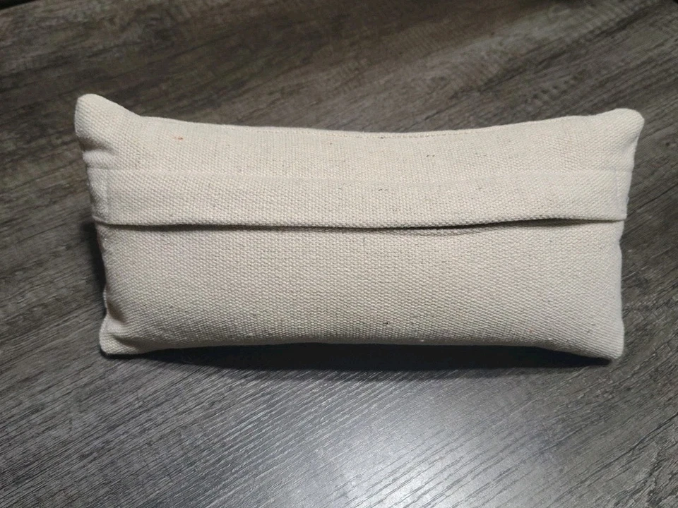 Mud Pie Fresh Farm Hook Mini Pillow, 12" x 6" NWT - Image 2 of 4