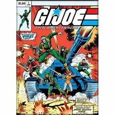 G.I. Joe A Real American Hero #1 Cover Magnet Official Collectible NEW!