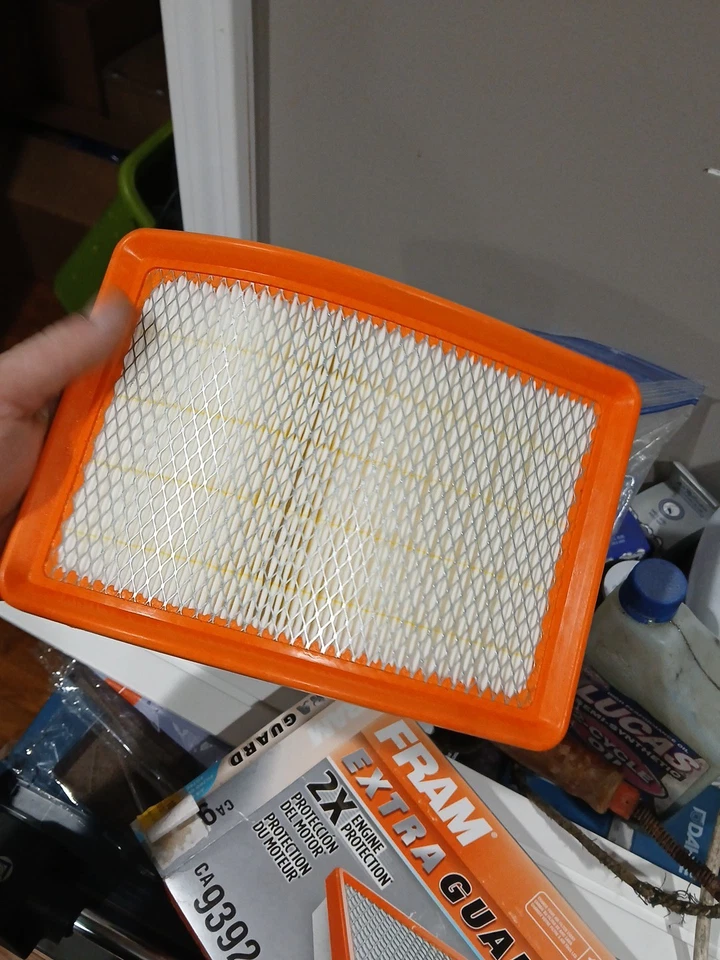 Filtro de aire rectangular panel flexible protector adicional FRAM CA9392 ~ Envío gratuito Foto 2 de 3