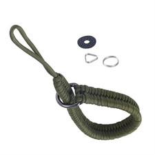 Universal 35cm Fashion Nylon Camera Wrist Hand Strap Grip Braided Wristband oo