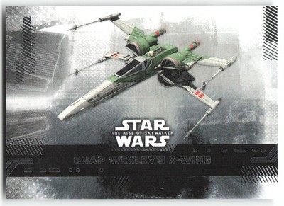 [T134] Star Wars: TROS Topps - SNAP WEXLEY'S X-WING 52 Rarity: Common