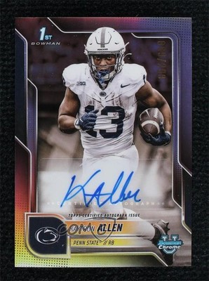 2025 Bowman U Chrome Prospect Refractor 90/299 Kaytron Allen #BCA-KA Auto 1lm8