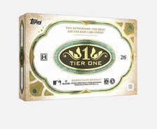 2026 Topps Tier One MLB Baseball Hobby Box PRE ORDER - Trusted Seller !