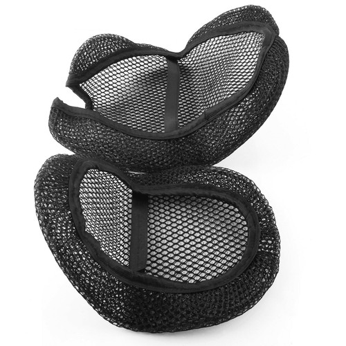 Funda de asiento transpirable de tela de malla antideslizante para motocicleta Kawasaki Ninja 400 - Imagen 3 de 11
