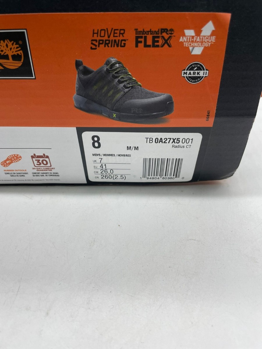 Timberland Mens Radius Composite Safety Toe SIZE 8 | eBay