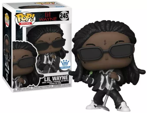 **IN HAND* FUNKO SHOP EXCLUSIVE Funko Pop! ROCKS LIL WAYNE #245