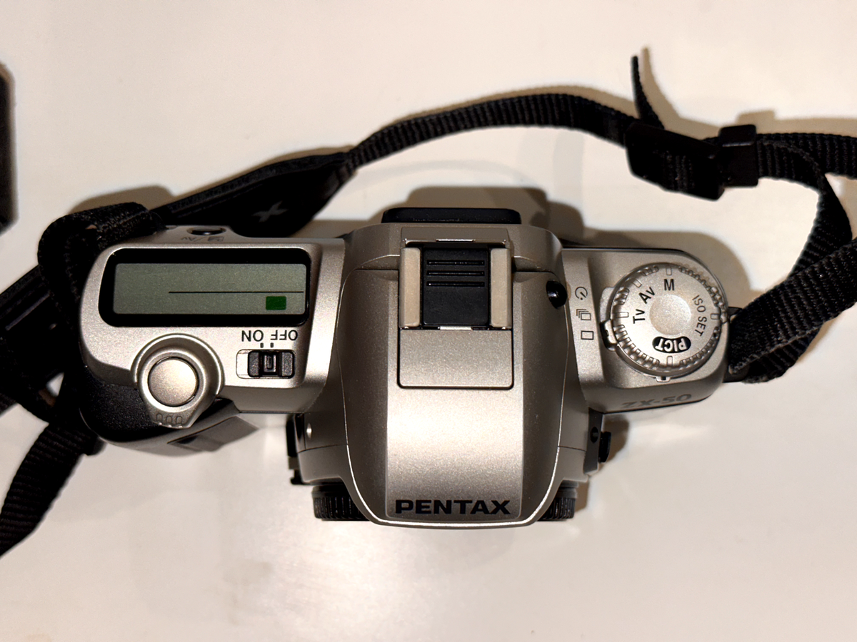 Pentax ZX-50 SLR 35mm Film Camera Body - Parts Only | eBay
