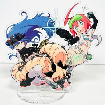 Studio TRIGGER figure Bundle Live Drawing Fukuoka Acrylic Stand *OFFICIAL*