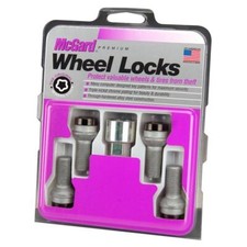 Mcgard Wheel Lock Set Radius Seat Style Wheel Lock Bolts-black