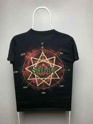 Slipknot T-shirt size XS rock vintage black reverse logo | eBay