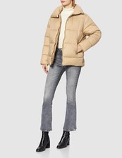 Jack & Jones Women's Jjxx Jxellie Puffer Jacket Sn Quilted Xl Beige New Free Ukp