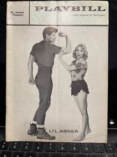 Li'l Abner - Broadway Playbill June, 1958 - St. James Theatre