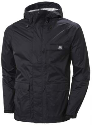 Helly Hansen Men's Roam 2.5 Layer Waterproof Jacket Black Size Large