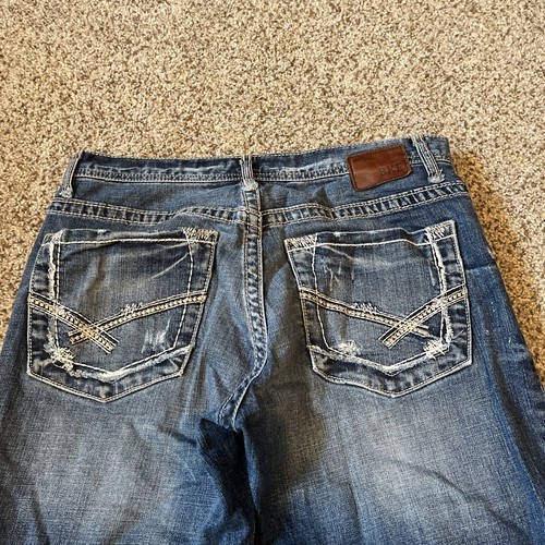 Buckle BKE Seth Jeans Mens 31R (32x30) Straight Leg Stretch Denim - Picture 13 of 15