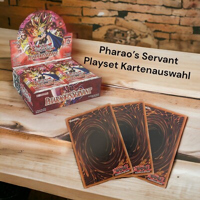 Yugioh Pharaoh's Servant (PSV)/ Playset Kartenauswahl/ Near Mint/ Deutsch