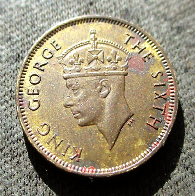 OLD 10 CENTS 1949 COIN OF HONG KONG KING GEORGE VI | eBay