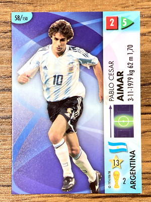 Panini Card GOAAAL! World Cup Germany 2006 #58 Pablo Aimar
