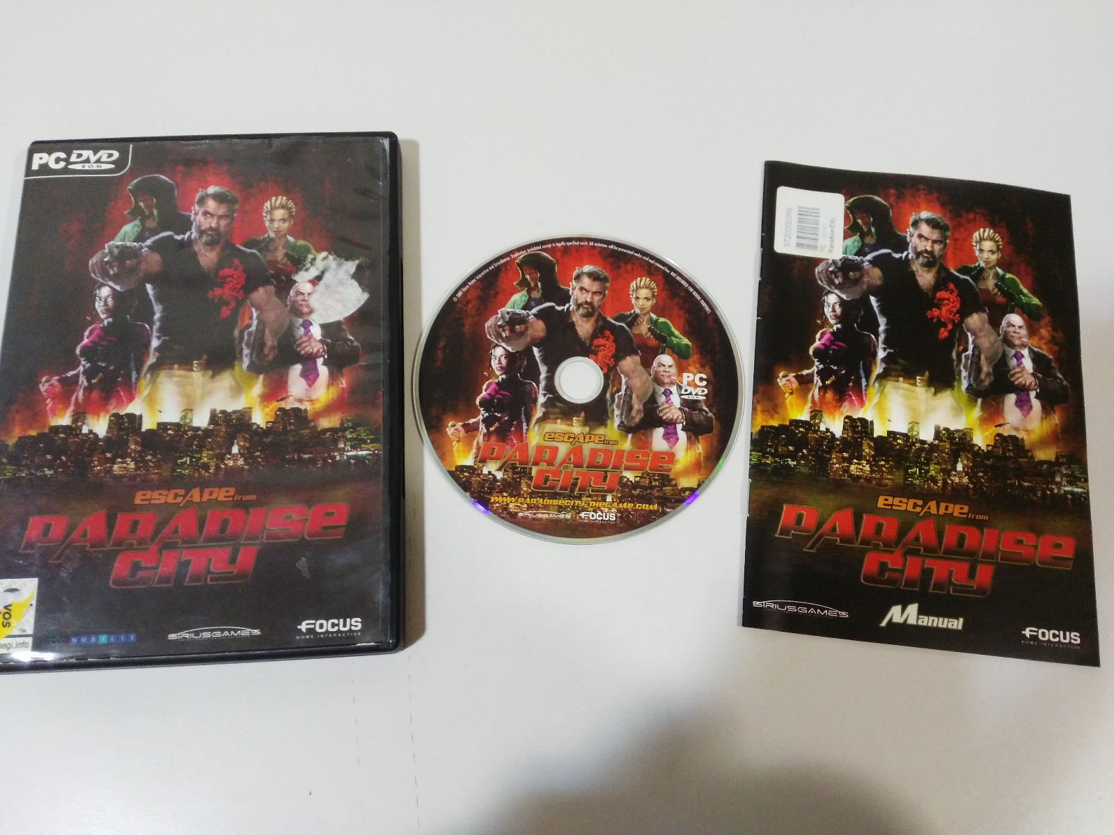 Escape From Paradise City Focus - Juego PC DVD-ROM Español - AM