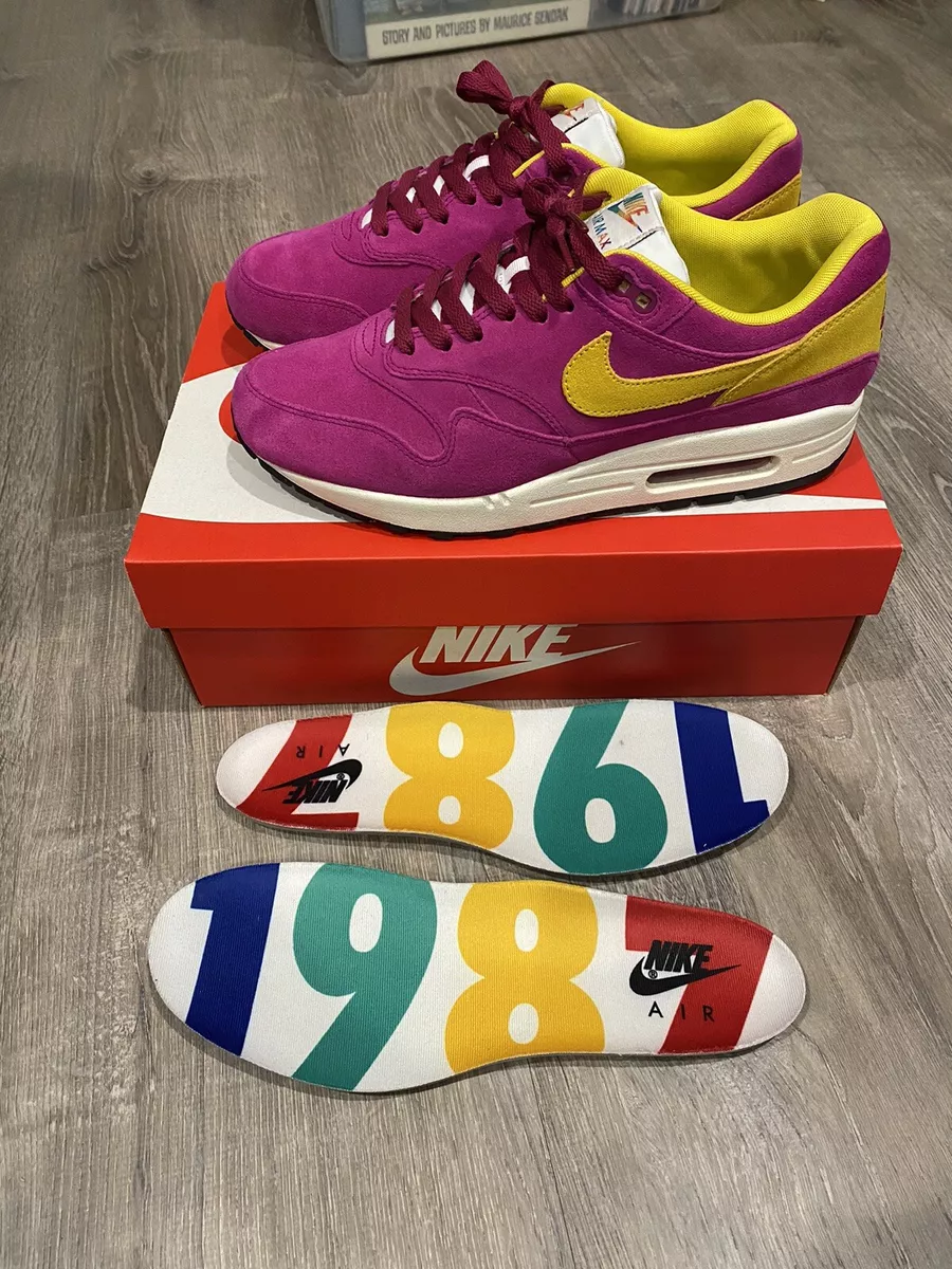 melk wit korting Symptomen Size 9.5 - Nike Air Max 1 - Dynamic Berry 30th Anniversary - 875844-500 |  eBay