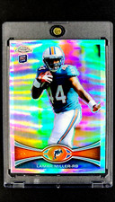 2012 Topps Chrome Refractor #38 Lamar Miller RC Rookie *Great Looking Card*. rookie card picture
