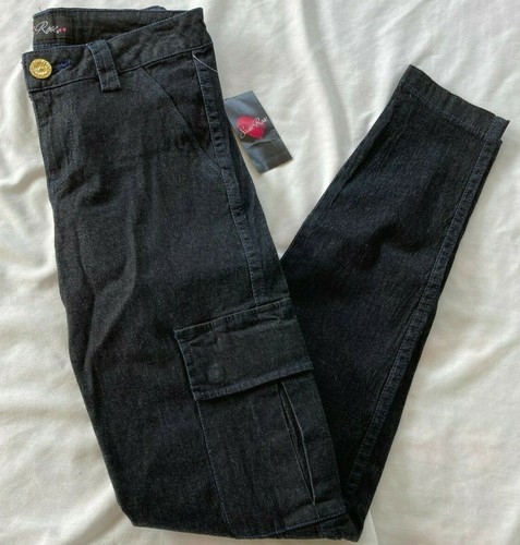 SUSIE ROSE JEANS * JUNIOR's Size = 3 Low Rise Skinny Slim Fit Denim Pants * NEW