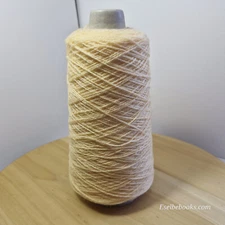 Unbranded Machine Knitting Yarn - 194 grams - yellow acrylic 4 ply (C87)