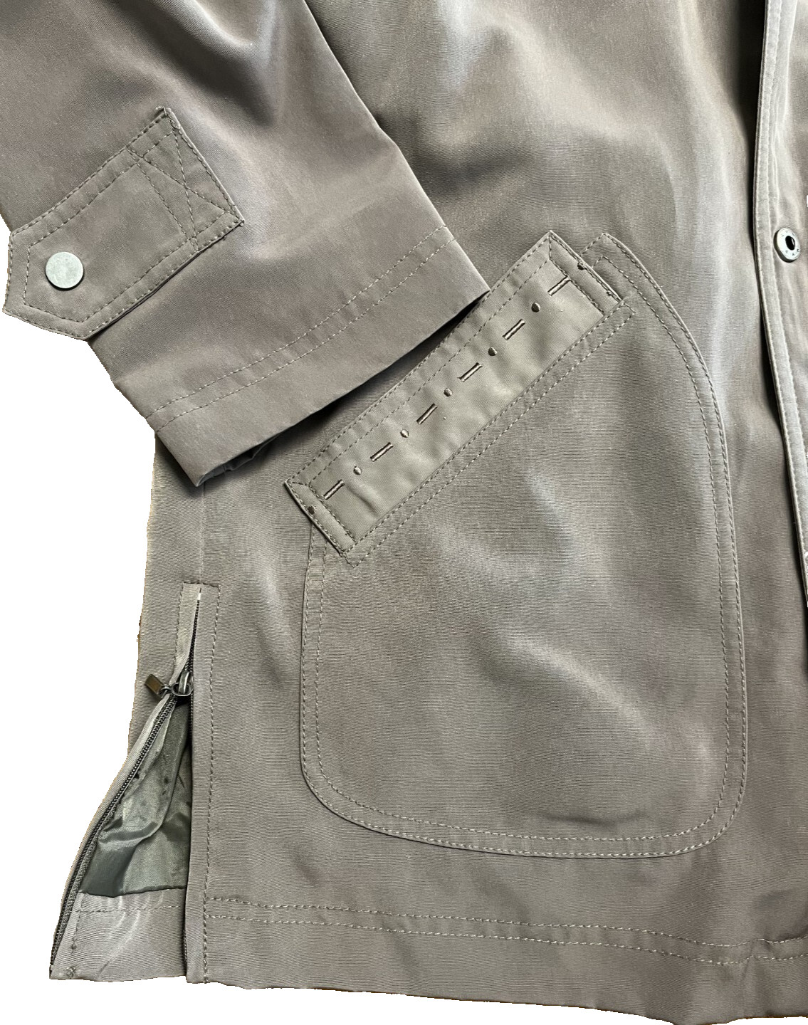 Fitz-Wright Woman's Jacket Medium Removable Hood … - image 4