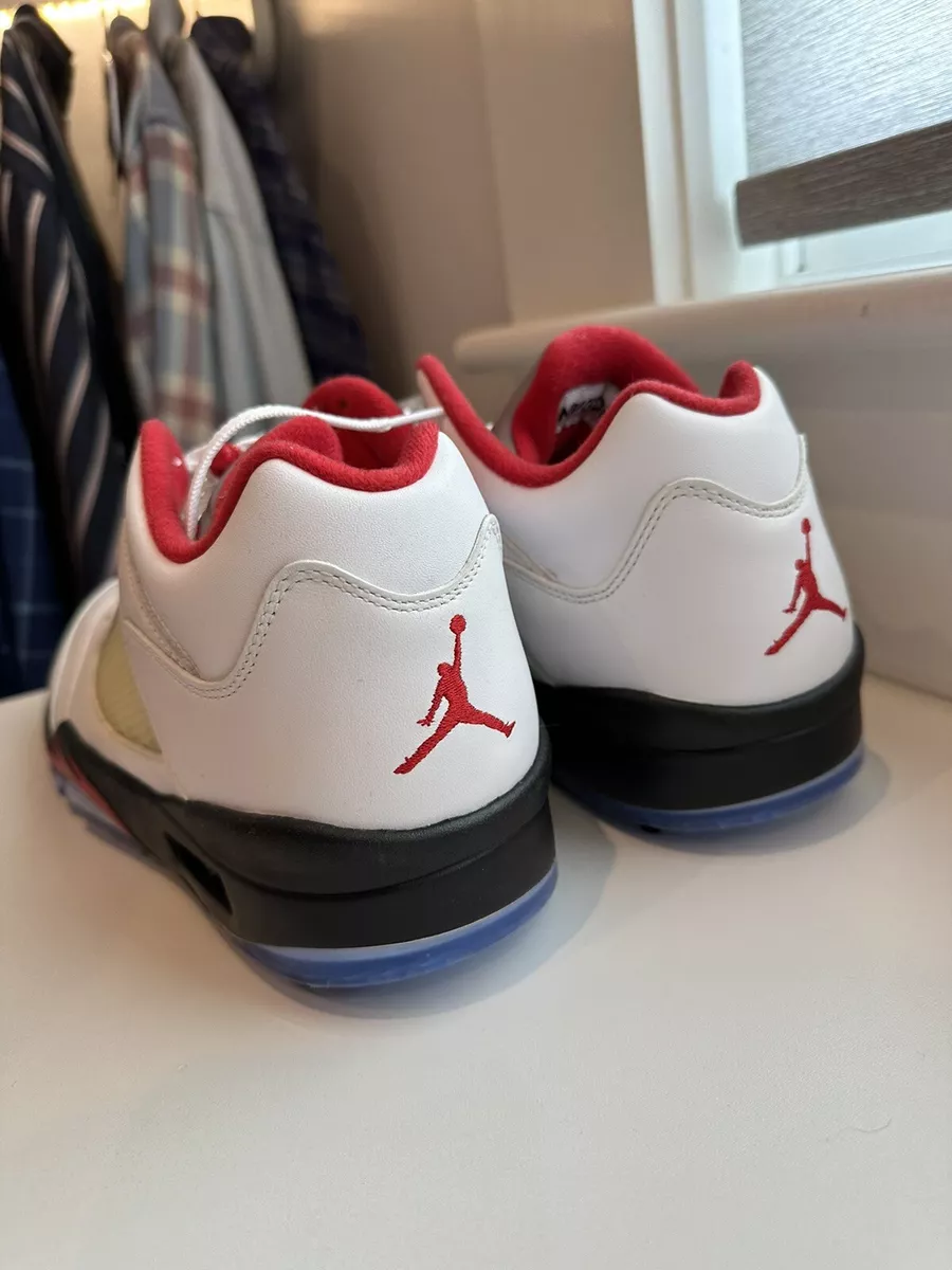 Jordan 5 cheap low red