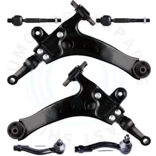 Fits 1999-2005 Hyundai Sonata 6x Front Inner Outer Tie Rod End Lower Control Arm