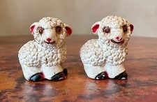 Salt & Pepper Shakers, Sheep, Lambs, Vintage, Made in USA