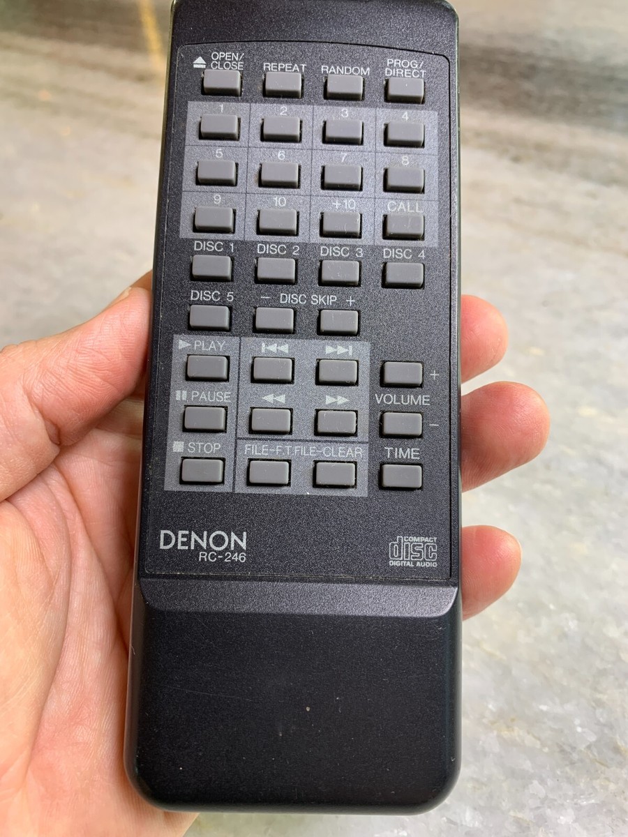 OEM ORIGINAL Vintage Replacement Remote Control Denon RC-246 for