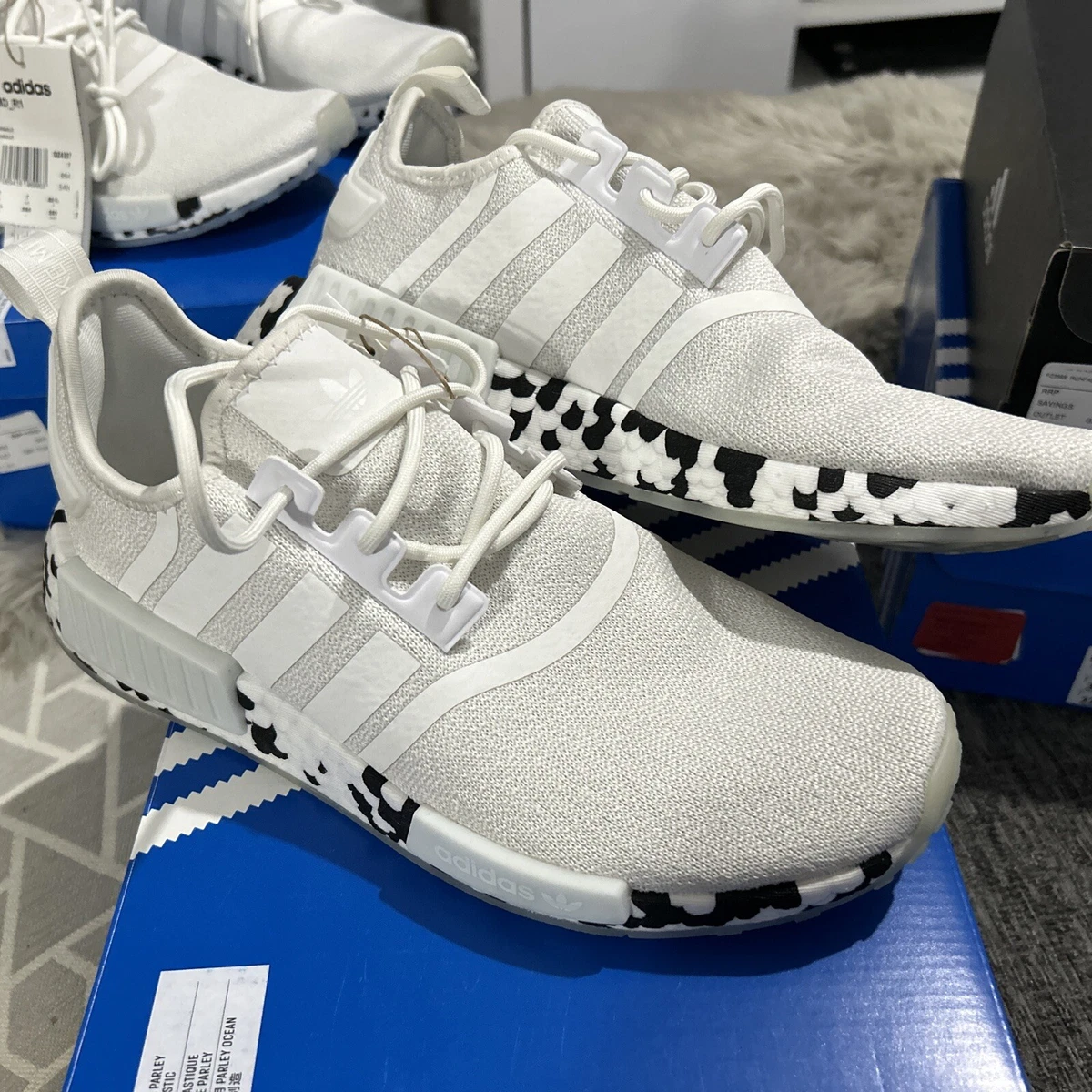 Nmd white mens clearance uk