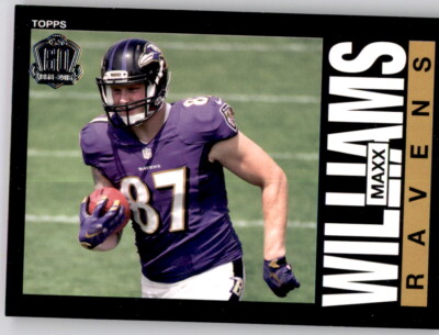 2015 Topps Black Retro 60th Anniversary Shield Maxx Williams Insert NFL Ravens