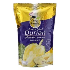 Durian Freeze Dried Healthy Snacks Monthong 100% Fruit Snack fruit Real 50g.