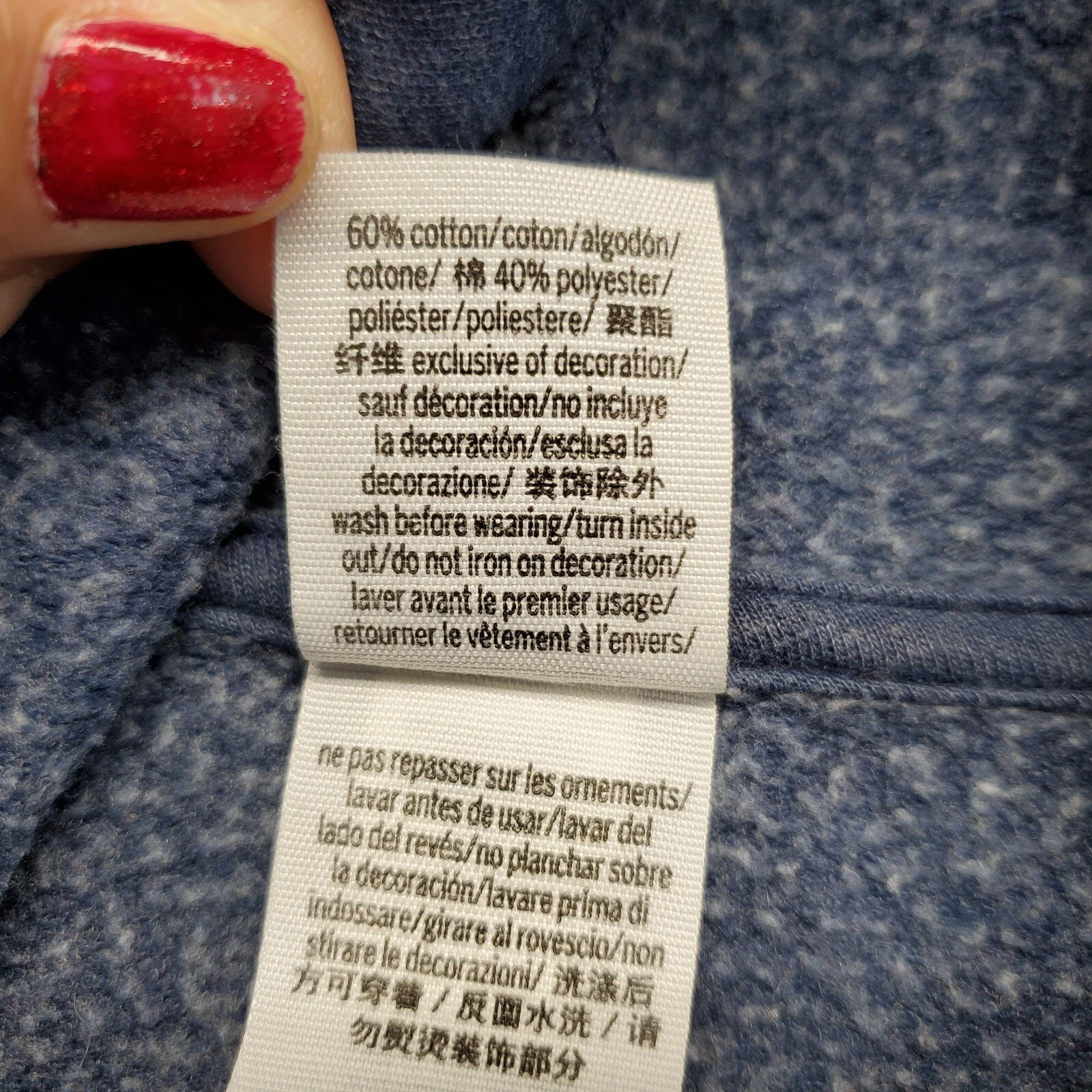 UNDERCOVER Felpa ROSA Victoria's Secret con cappuccio donna media multi tie dye manica lunga coulisse