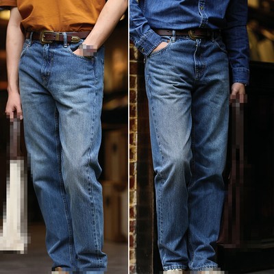 Tapered Jeans Selvedge Denim Trousers 