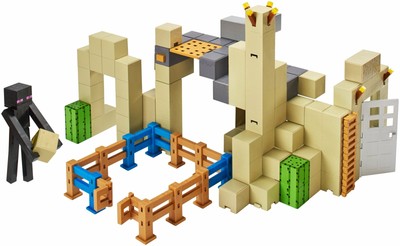 minecraft sandstone settlement playset