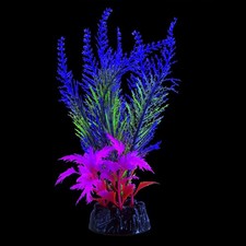 Underwater Treasures Glo Fern Blue Plant Medium