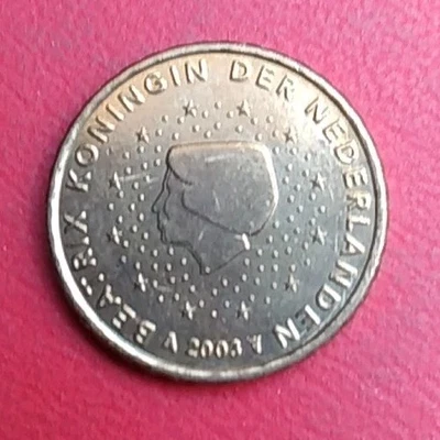 Niederlande 10 Cent 2003 Beatrix, Krause Nr KM # 237 Auflage 1.200.000 St - Bild 1 von 2