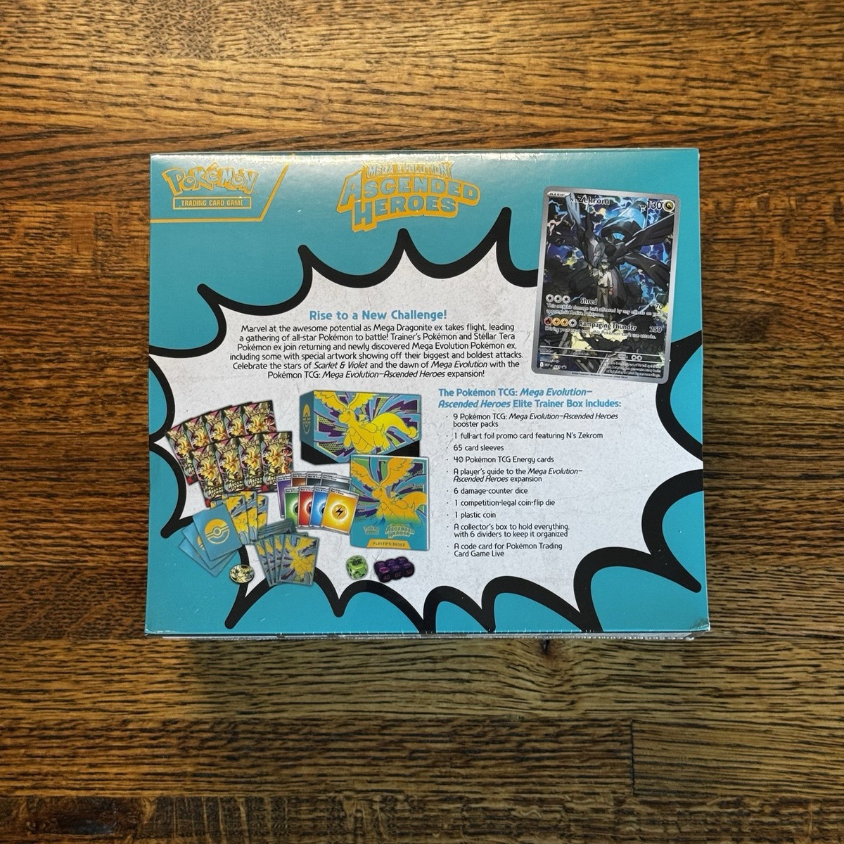 Pokemon TCG Mega Evolution Ascended Heroes Elite Trainer Box (ETB