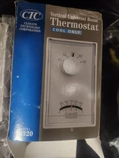 CTC Vintage COOL ONLY Universal  Mechanical Room Thermostat Model 43320