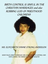 ELIYZABETH YANN BIRTH CONTROL IS SINFUL IN TH...