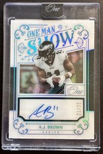 2022 Panini One One Man Show On Card Auto AJ Brown /35 SSP Sealed!! 24hr Auction