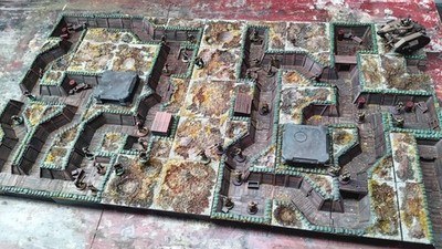 Trench of Death Game Board | Black Sheep Scenery