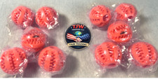 Lot of 10 Dog/ Cat Toy Ball Chew Training Ball Teeth Cleaning Ball Teething Aids