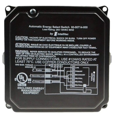 American Motorhome Rv Intellitec Automatic Energy Select Switch 00-00714-000