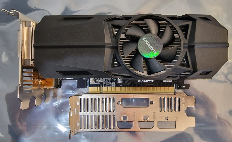 GTX 1050 Ti LP Low profile Graphics Card 4GB Geforce Nvidia Gigabyte Tested - Image 2 of 4
