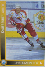 Axel Kammerer, Eishockey Playercard, Tölz, Rosenheim, Berlin, Kaufbeuren, RAR!